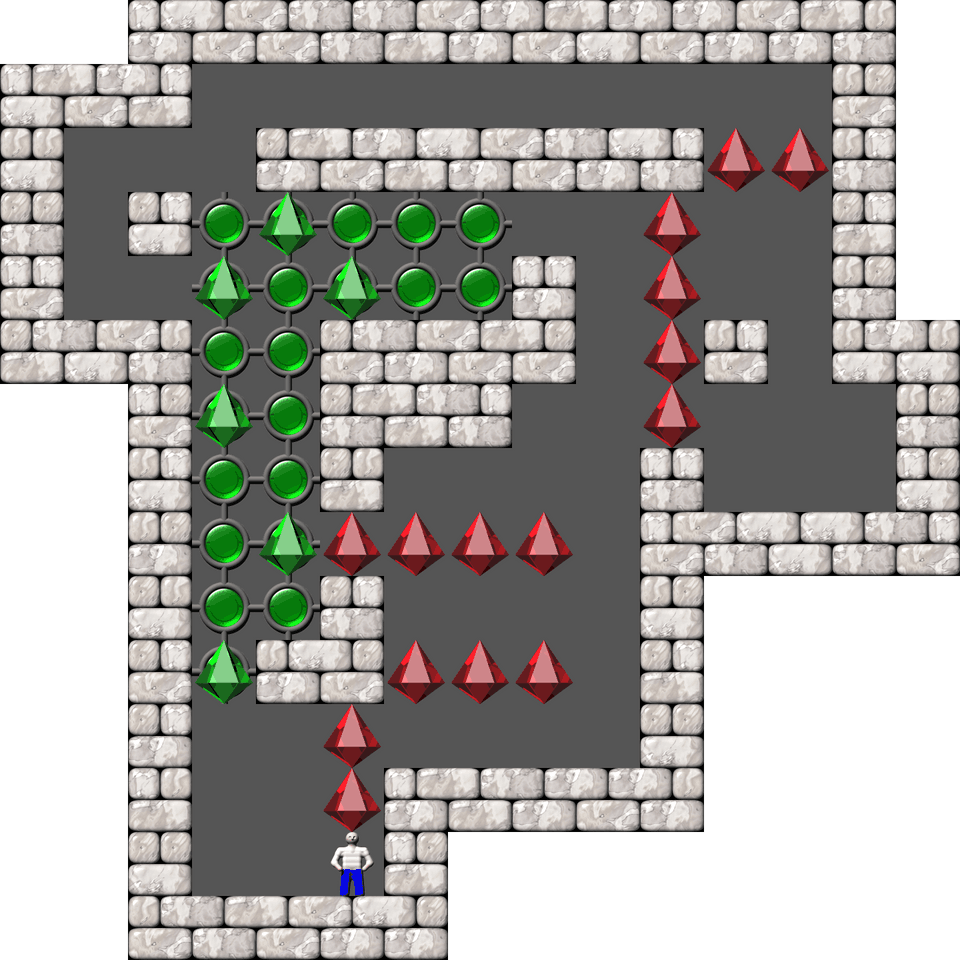 Sokoban Spiros 8 level 40